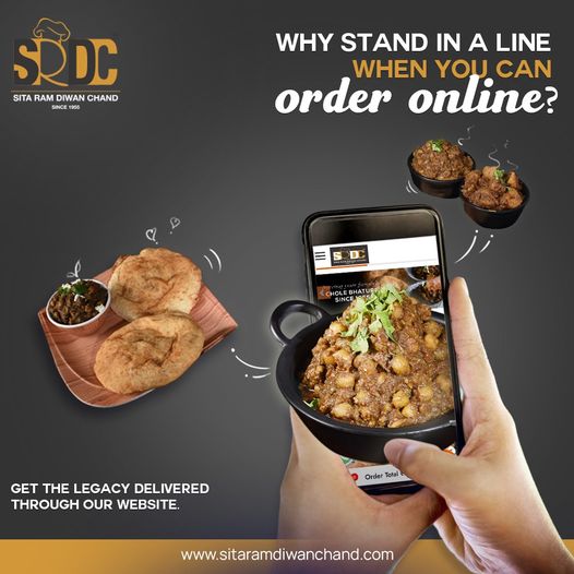 Why Stand in a Line when you can order online?