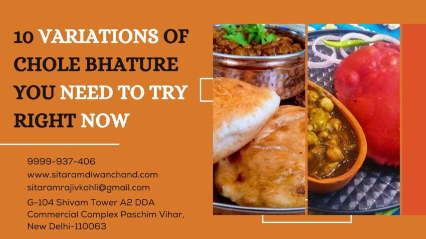 10 Variations of Chole Bhature You Need to Try Right Now