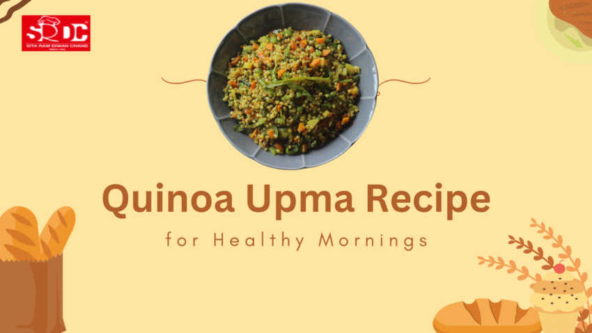 Quinoa Upma Recipe