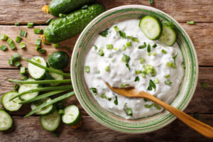 cucumber raita