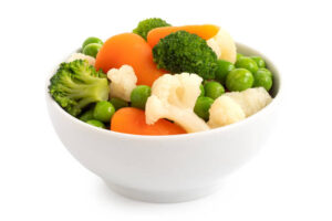 steamed vegetables