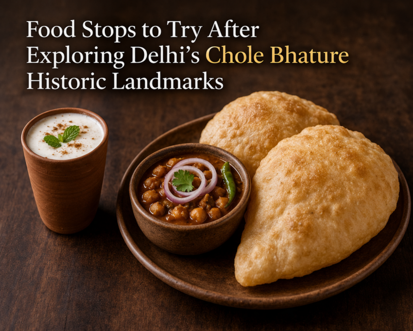 Food Stops to Try After Exploring Delhi’s Historic Landmarks