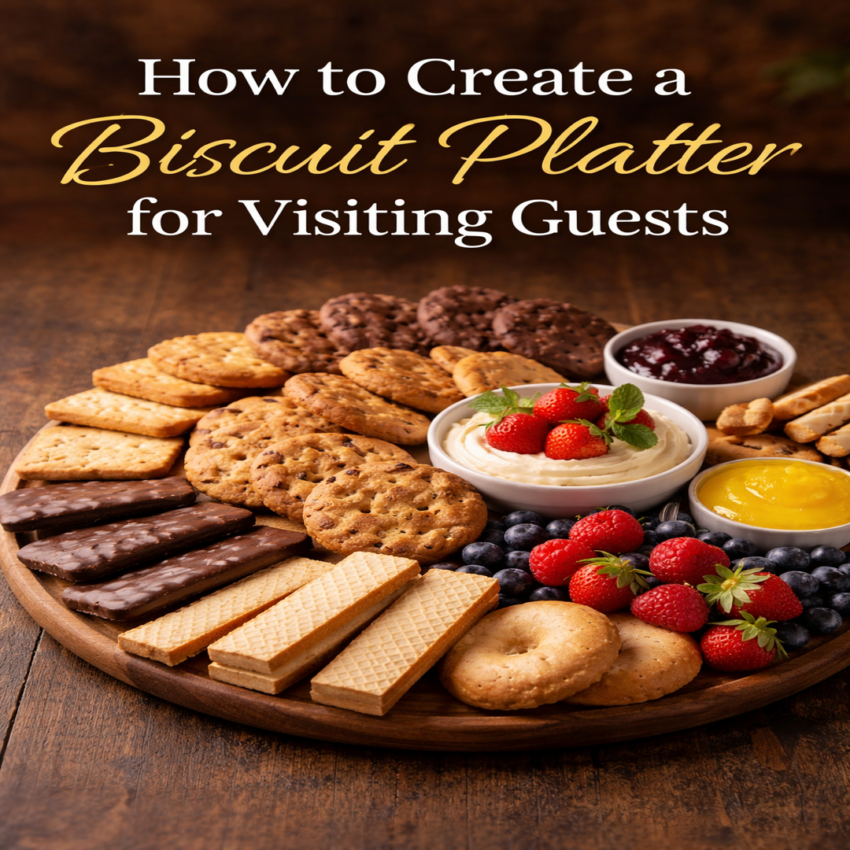 How to Create a Biscuit Platter for Visiting Guests