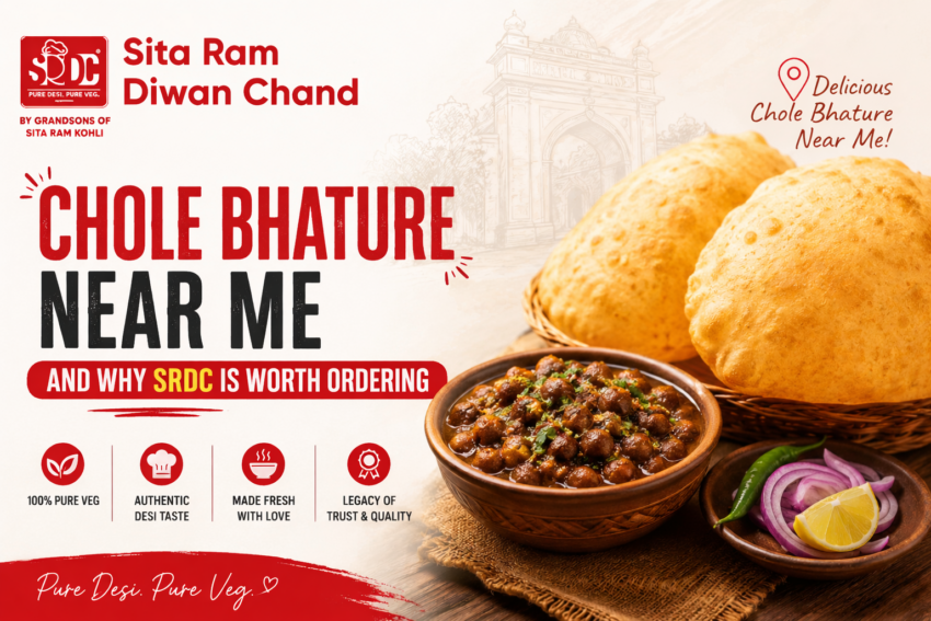 Chole Bhature Near Me and Why SRDC Is Worth Ordering
