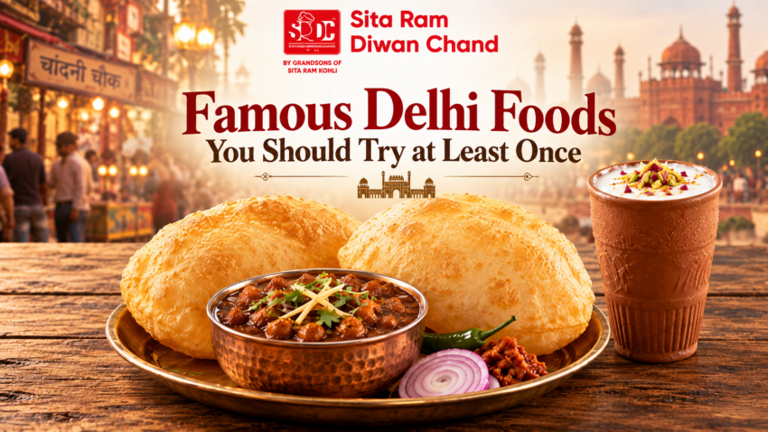 Famous Delhi Foods You Should Try at Least Once